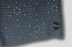 オニールのボードショーツ機能 レーザーカットヘムで裾の生地がほつれにくく、糸との擦れもなく快適性120%UP