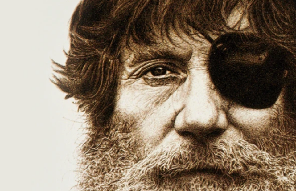 O'NEILL（オニール）創業者JACK O'NEILL 顔写真 セピア